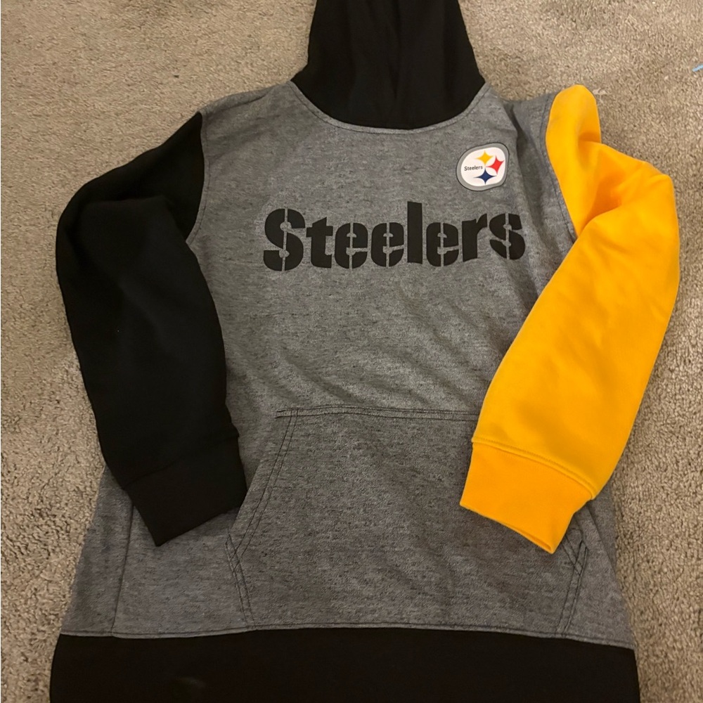 NFL Team Apparel Gray Hoodie